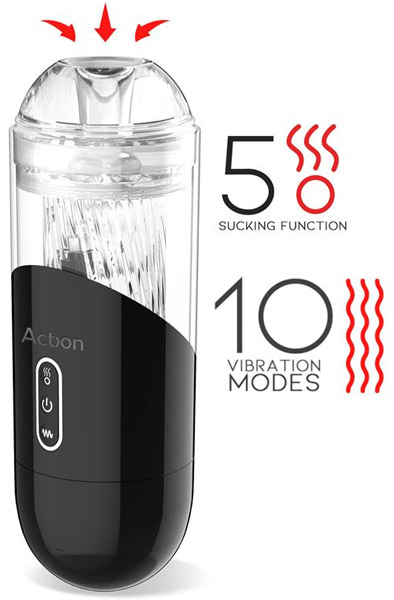 Einar Advanced Suction & Vibration Masturbator - Masturbator 1