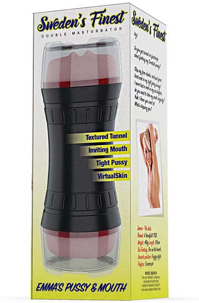 Emma's Pussy & Mouth Double Masturbator - Masturbator 4