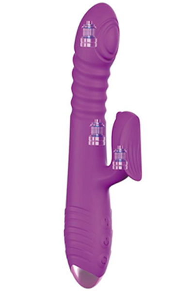 Engily Ross Fenyx Vibe With Thrusting & Pulse - Rabbit-Vibrator 3