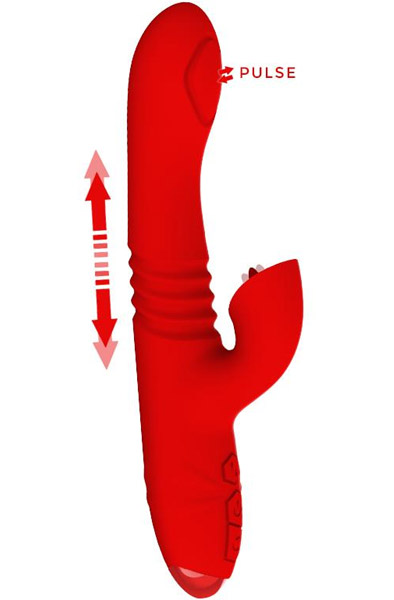 Engily Ross Velvet Vibe With Thrusting & Pulse - Vibrator 1