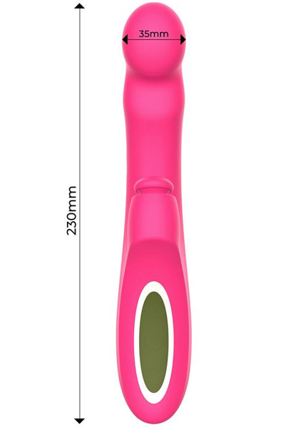 Enles Vibe With Beating Ball, Thrusting & Heat - Vibrator 2