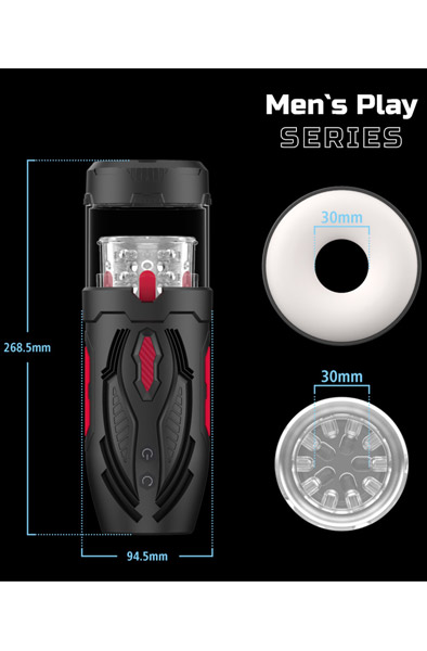 Erospace B1 Stoß- & Rotationsmasturbator - Automatischer Masturbator 4