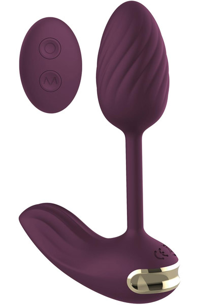 Essentials Flexible Wearable Vibrating Egg Purple - Vibrating egg 1