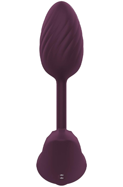 Essentials Flexible Wearable Vibrating Egg Purple - Vibrating egg 6