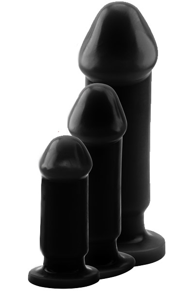 Evil Dark Anal Plug Set - Analplug Set 1