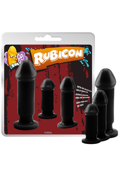 Evil Dark Anal Plug Set - Analplug Set 2