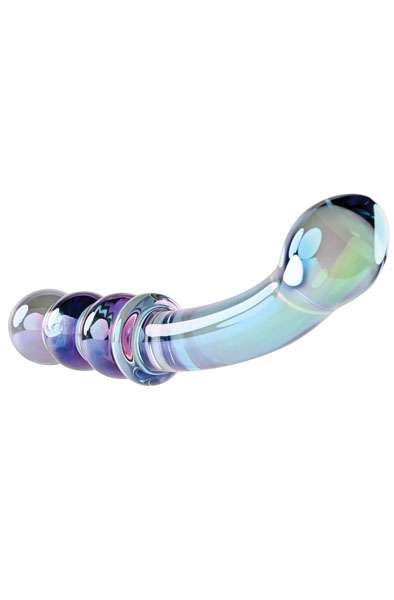 Evolved Gender X Lustrous Galaxy Wand 18,5 cm - Analplug aus Glas 2