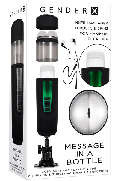 Evolved Gender X Message In A Bottle - Automatischer Masturbator 1
