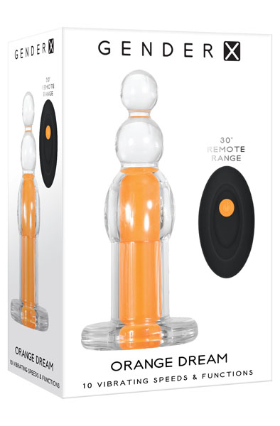 Evolved Gender X Orange Dream - Ferngesteuerter Analvibrator 4