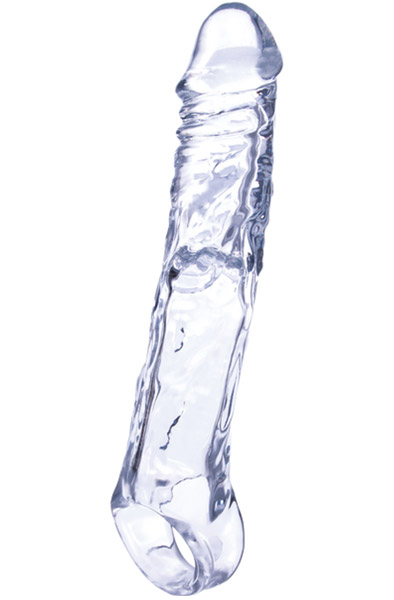 Excellent Power Length Enhancer Clear 19 cm - Penisverlängerung/Penishülle 1