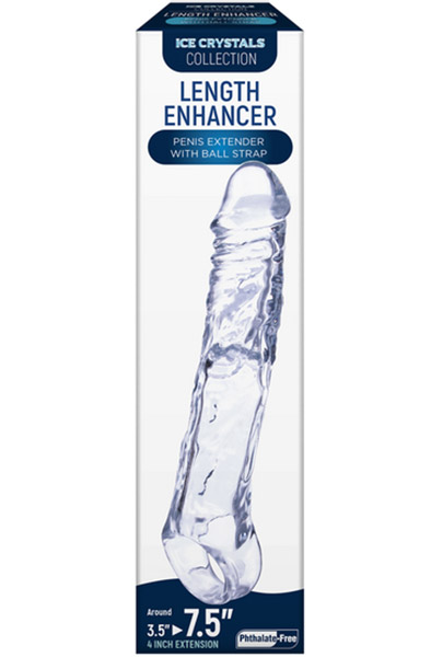 Excellent Power Length Enhancer Clear 19 cm - Penisverlängerung/Penishülle 2