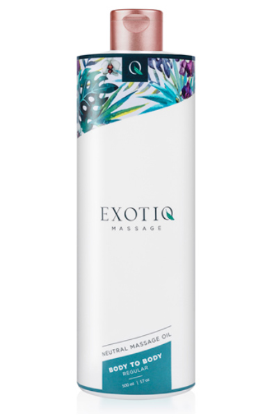 Exotiq Body To Body Oil 500 ml - Massageöl 1