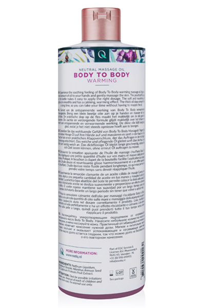Exotiq Körper-an-Körper Wärmendes Massageöl 500ml - Massageöl 2