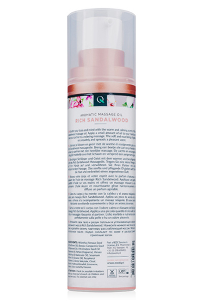 Exotiq Massage Oil Rich Sandalwood 100 ml - Massageöl Sandelholz 2