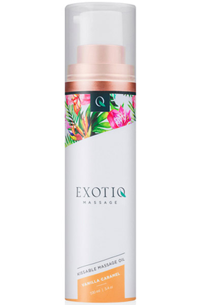Exotiq Massage Oil Vanilla Caramel 100 ml - Massageöl Vanille-Karamell 1