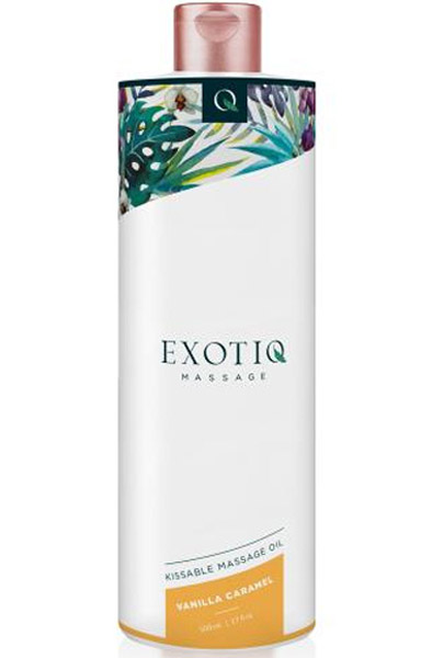 Exotiq Massageoil Vanilla Caramel 500 ml - Massageöl Vanille-Karamell 1