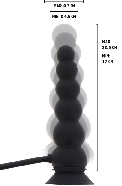 Extreme Expert Inflatable Suction Base Plug - Aufblasbarer Analplug 2