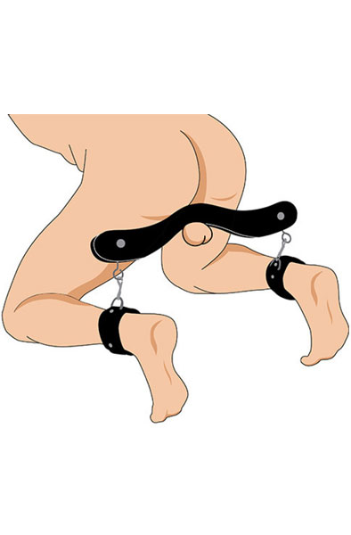 Extreme Humbler with Ankle Restraints - Ball Crusher 1