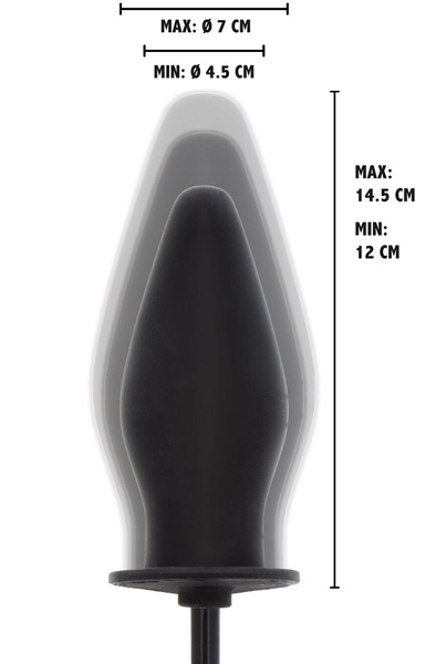 Extreme Inflatable Advanced Butt Plug - Aufblasbarer Analplug 2