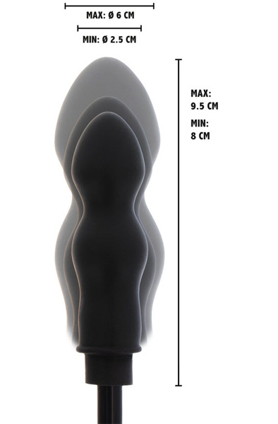 Extreme Inflatable Bulb Starter Plug - Aufblasbarer Analplug 5