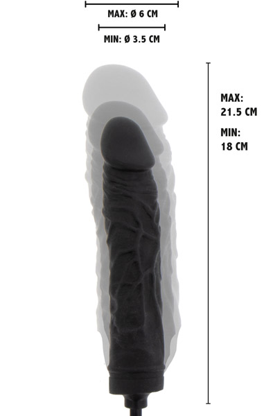 Extreme Inflatable Dong 21,5 cm - Aufblasbarer Dildo 3