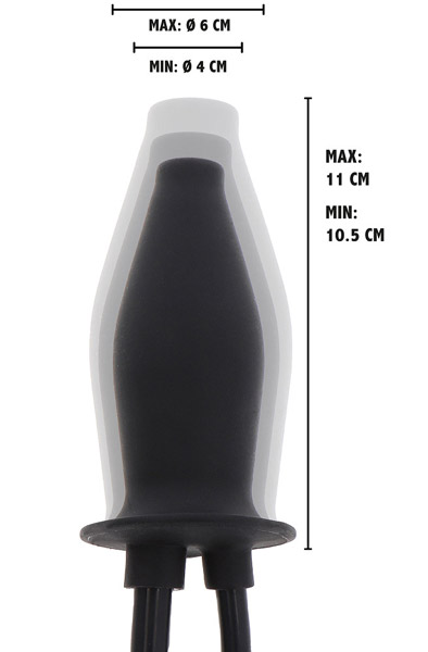 Extreme Inflatable Lubricating Plug - Aufblasbarer Analplug 2