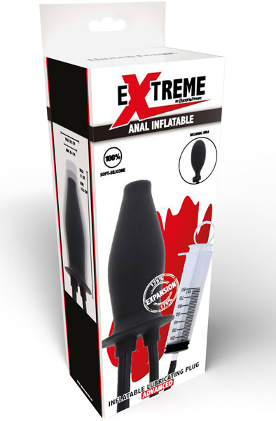 Extreme Inflatable Lubricating Plug - Aufblasbarer Analplug 5