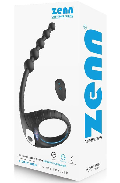 Extreme Level Of Anal & Cock Pleasure - Prostatavibrator mit Penisring 1