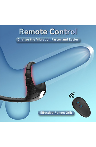 Extreme Level Of Anal & Cock Pleasure - Prostatavibrator mit Penisring 4