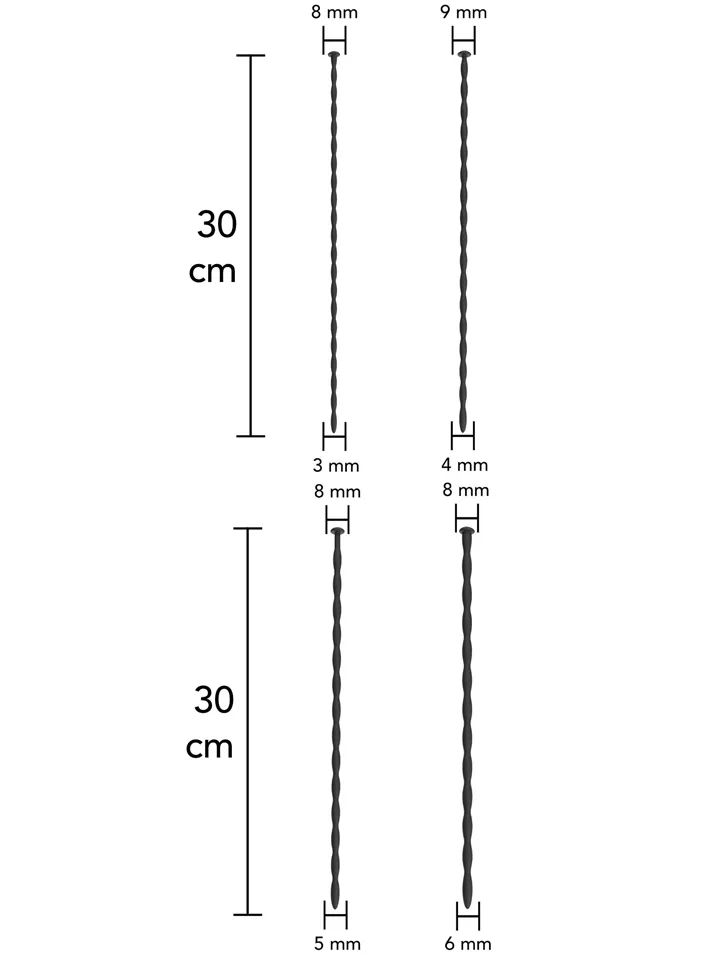 Extreme Penis Dilator Set Small 4-pack - Dilator package 2