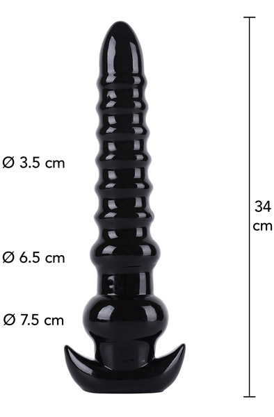 Extreme XXL Anal Drill 34 cm - Extra dicker Analplug 4