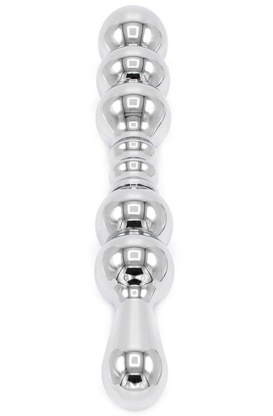 Fancy Aluminium Dildo 20,5 cm - Stahldildo 2