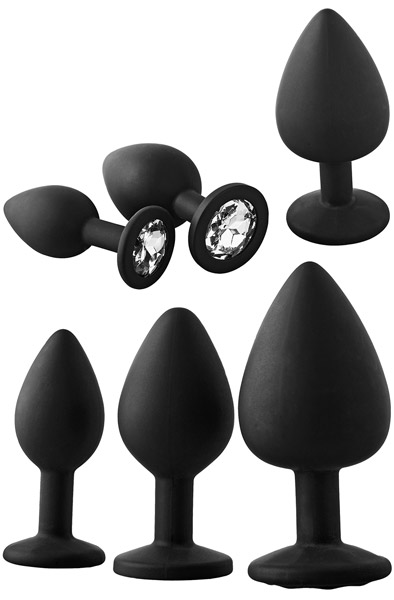 Fantasstic Anal Training Kit White Stone - Analplug Set 1