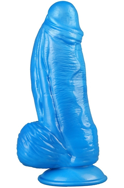 Fantasy Dildo Fatox Blue 24 cm - Monster-Dildo 1