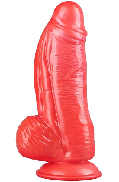 Fantasy Dildo Fatox Red 24 cm - Monster-Dildo 1