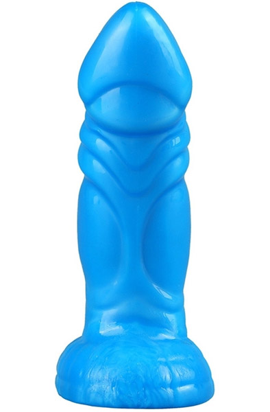 Fantasy Snaky Dildo Blue 21cm - Drachen-Dildo 2