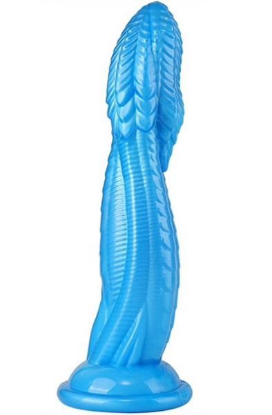 FantasyColors Dildo Cobra Blue 26 cm - Drachen-Dildo 2