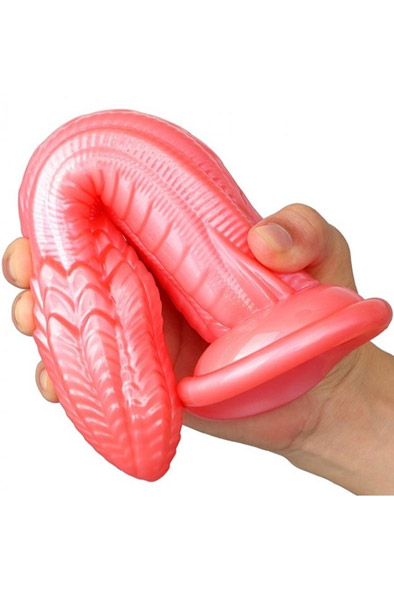 FantasyColors Dildo Cobra Pink 26 cm - Drachen-Dildo 2