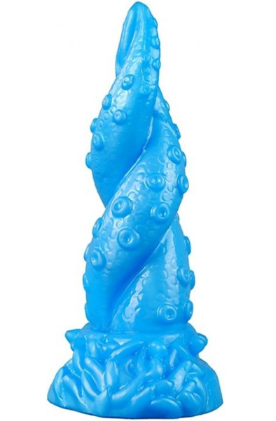 FantasyColors Dildo Octopus Blue 19cm - Monster-Dildo 1