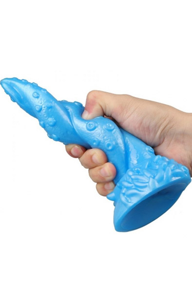 FantasyColors Dildo Octopus Blue 19cm - Monster-Dildo 2