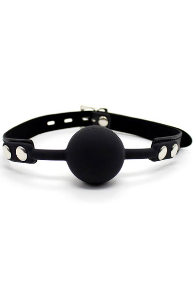 Fetish Addict Ball Gag With Padlock - Knebelball 2