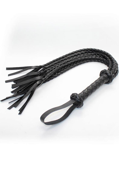 Fetish Addict Braided Flogger 75 cm - Flogger 2