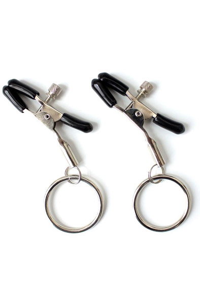 Fetish Addict Nipple Clamp With O Ring - Brustwarzenklammern 1
