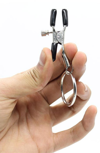 Fetish Addict Nipple Clamp With O Ring - Brustwarzenklammern 2