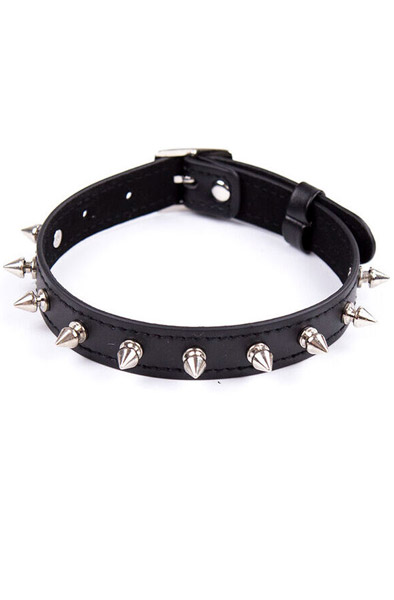 Fetish Collar Spikes Punk Collar - Halsband 1