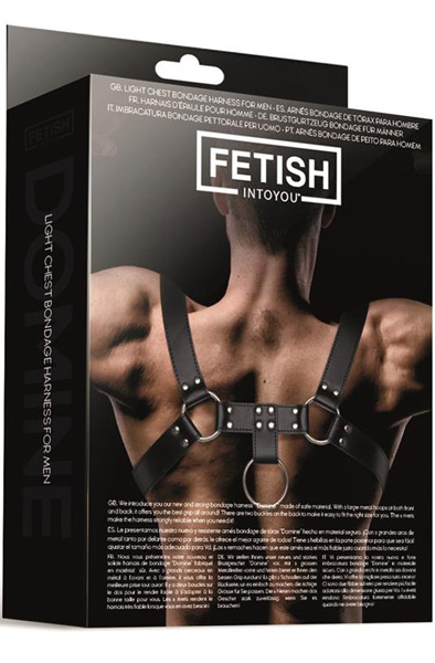 Fetish Domine Light Chest Bondage Harness - Bondage-Set 2