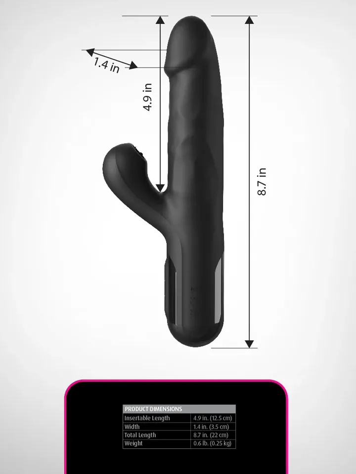 Fetish Fantasy Series Sonix Silicone Thruster - Rabbit vibrator 4 [full]