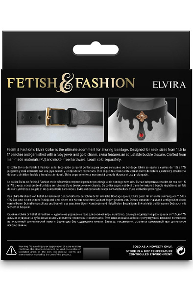 Fetish & Fashion Elvira Collar - BDSM Halsband 3