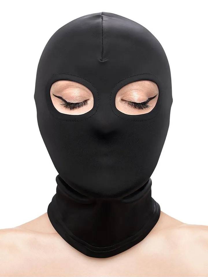 Fetish & Fashion Eyes Hood Black - BDSM mask 1 [full]