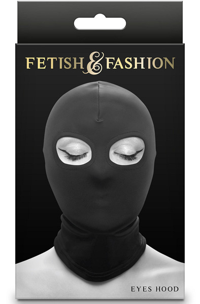 Fetish & Fashion Eyes Hood Black - BDSM mask 2